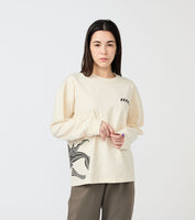 THE NORTH FACE PURPLE LABEL FFFES Graphic Long Sleeve Tee [ N25FT016 ]