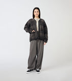 THE NORTH FACE PURPLE LABEL PLAS Plaid Fleece Field Cardigan [ N25FA038 ]