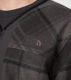 THE NORTH FACE PURPLE LABEL PLAS Plaid Fleece Field Cardigan [ N25FA038 ]