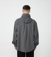 THE NORTH FACE PURPLE LABEL Flannel Mountain Hooded Shirt [ N25FG048 ]
