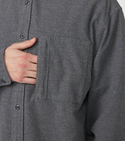 THE NORTH FACE PURPLE LABEL Flannel Mountain Hooded Shirt [ N25FG048 ]