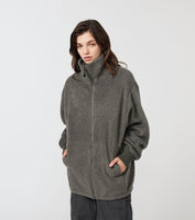 THE NORTH FACE PURPLE LABEL POLARTEC Wool Fleece Zip Up Sweater [ N25FA053 ]