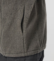 THE NORTH FACE PURPLE LABEL POLARTEC Wool Fleece Zip Up Sweater [ N25FA053 ]