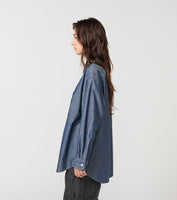 THE NORTH FACE PURPLE LABEL Regular Collar Chambray Field Shirt [ N25FG061 ]