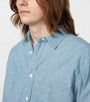 THE NORTH FACE PURPLE LABEL Regular Collar Chambray Field Shirt [ N25FG061 ]