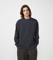 THE NORTH FACE PURPLE LABEL 8oz Field Long Sleeve Pocket Tee [ N25FT063 ]