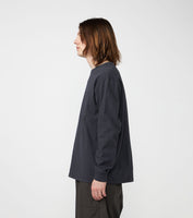 THE NORTH FACE PURPLE LABEL 8oz Field Long Sleeve Pocket Tee [ N25FT063 ]