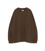 THE NORTH FACE PURPLE LABEL 8oz Field Long Sleeve Pocket Tee [ N25FT063 ]