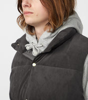 THE NORTH FACE PURPLE LABEL Synthetic Leather Field Sierra Vest [ N25FN092 ]