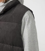 THE NORTH FACE PURPLE LABEL Synthetic Leather Field Sierra Vest [ N25FN092 ]