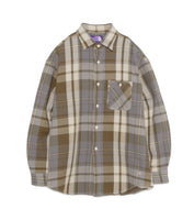 THE NORTH FACE PURPLE LABEL Flannel Plaid Field Shirt [ N25FG097 ]