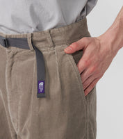 THE NORTH FACE PURPLE LABEL Corduroy Wide Straight Field Pants [ N25FC099 ]