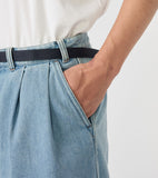 THE NORTH FACE PURPLE LABEL Denim Tuck Field Shorts [ N26SD074 ]