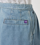THE NORTH FACE PURPLE LABEL Denim Tuck Field Shorts [ N26SD074 ]