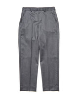 SOPHNET. 25A/W FLANNEL WOOL SHIRRING SLIM-FIT SLACKS [ SPNT-252001 ]