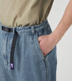 [ Pre-order ] THE NORTH FACE PURPLE LABEL Denim Wide Tapered Field Pants [ N25FC068 ]