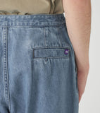 [ Pre-order ] THE NORTH FACE PURPLE LABEL Denim Wide Tapered Field Pants [ N25FC068 ]