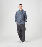 [ Pre-order ] THE NORTH FACE PURPLE LABEL Regular Collar Chambray Field Shirt [ N25FG061 ]