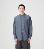 [ Pre-order ] THE NORTH FACE PURPLE LABEL Regular Collar Chambray Field Shirt [ N25FG061 ]
