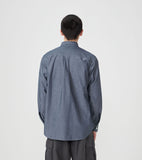 [ Pre-order ] THE NORTH FACE PURPLE LABEL Regular Collar Chambray Field Shirt [ N25FG061 ]