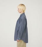 [ Pre-order ] THE NORTH FACE PURPLE LABEL Regular Collar Chambray Field Shirt [ N25FG061 ]