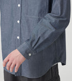[ Pre-order ] THE NORTH FACE PURPLE LABEL Regular Collar Chambray Field Shirt [ N25FG061 ]