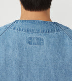 THE NORTH FACE PURPLE LABEL Linen Cotton Denim Field Cardigan [ N26FA028 ]