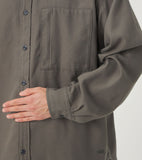 [ Pre-order ] THE NORTH FACE PURPLE LABEL Royal Oxford Mountain Hooded Shirt [ N26FG007 ]