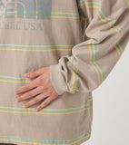 THE NORTH FACE PURPLE LABEL Field Long Sleeve Striped Tee [ N26FT034 ]