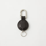 White Mountaineering LEATHER REEL KEYCHAIN