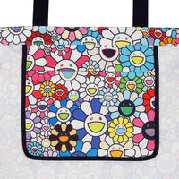 MURAKAMI TAKASHI Multi-color Flowers Tote Bag