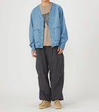 THE NORTH FACE PURPLE LABEL Linen Cotton Denim Field Cardigan [ N26FA028 ]
