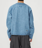 THE NORTH FACE PURPLE LABEL Linen Cotton Denim Field Cardigan [ N26FA028 ]