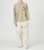 THE NORTH FACE PURPLE LABEL Garment Dyed Field Baseball Tee [ N26FH032 ]