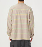 THE NORTH FACE PURPLE LABEL Field Long Sleeve Striped Tee [ N26FT034 ]