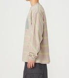 THE NORTH FACE PURPLE LABEL Field Long Sleeve Striped Tee [ N26FT034 ]