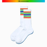 JAPAN Convenience Store 45th Anniversary Border Line Socks