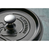 MASTERMIND WORLD x STAUB COCOTTE ROUND 22cm BLACK [ MW24C13-PO001 ]