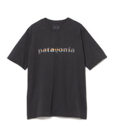 patagonia 73 Text Logo Organic Tee