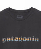 patagonia 73 Text Logo Organic Tee