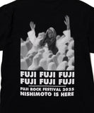 BEAMS x FUJI ROCK FESTIVAL'25 x NISHIMOTO IS THE MOUTH MUSIC T-SHIRT