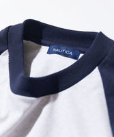 NAUTICA ( JAPAN ) Small Patch Logo Raglan Tee