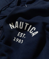 NAUTICA ( JAPAN ) Felt Patch Arch Logo Full Zip Sweat Hoodie