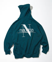 NAUTICA ( JAPAN ) Back Embroidery Logo Sweat Hoodie COTWO