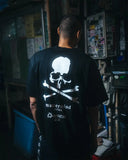 mastermind JAPAN x BONERA DIAG SHORT SLEEVE T-SHIRT [ MJ26C17-TS324 ]