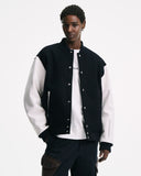 SOPHNET. 25A/W MELTON LAMBSWOOL VARSITY JACKET [ SPNT-252005 ]
