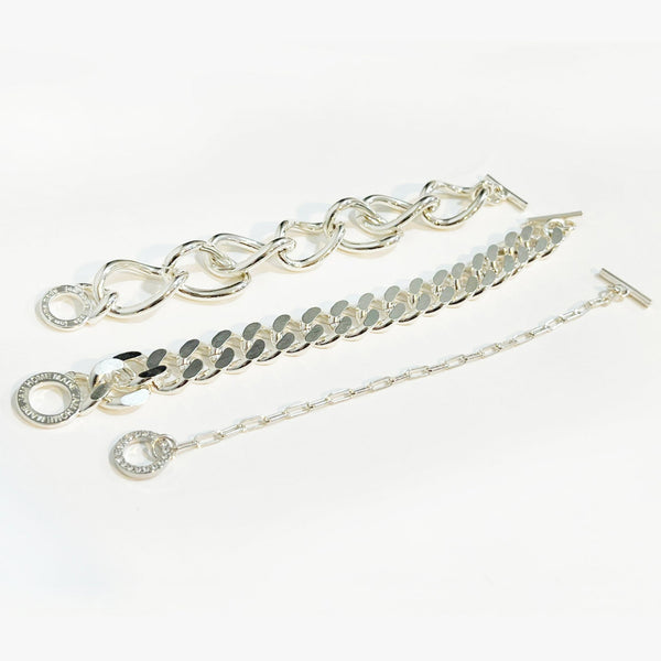 JAM HOME MADE My First Bracelet Set [ Silver ]