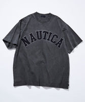 NAUTICA ( JAPAN ) Pigment Dyed Arch Logo S/S Tee