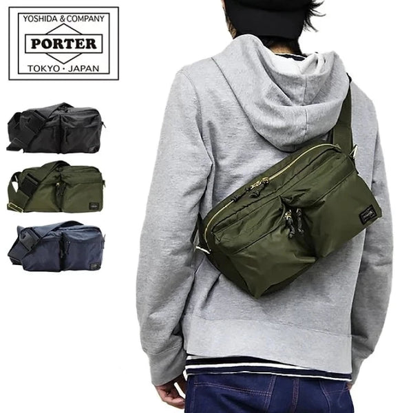PORTER FORCE 2WAY WAIST BAG 855 07418 cotwohk