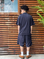 NAUTICA ( JAPAN ) Big Silhouette Pile Stripe Polo Shirt